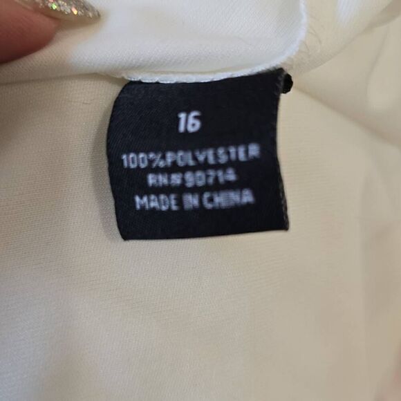 MSK Womans White, Pink and Grey Floral Print Halter,  Allover Pleated Maxi Dres, - Picture 10 of 11